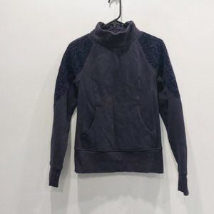 Lululemon Floral Flock Pullover Blue Size 4